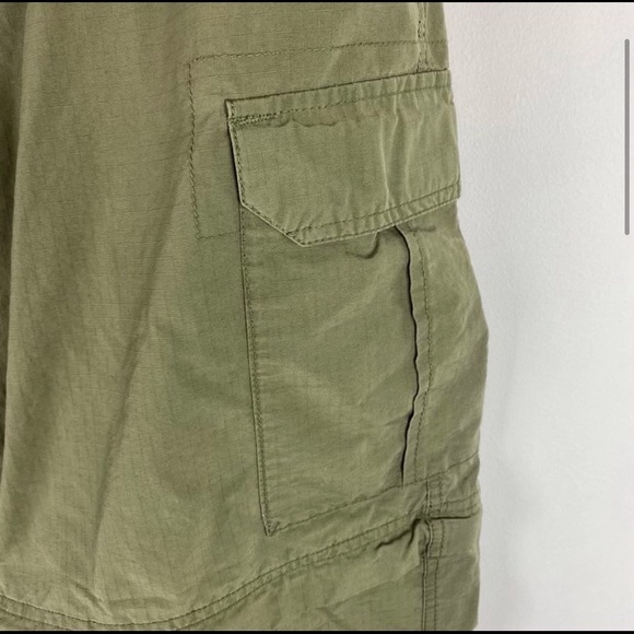 COLUMBIA Men’s Green Ripstop Convertible Hiking Pants | L - Picture 4 of 10
